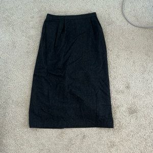 Wool Skirt- Size 10 (fits like a size 2-4)